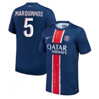 Paris Saint-Germain Marquinhos #5 Domáci futbalový dres 2024-25 Krátky Rukáv